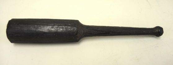 Antique treenware mallet / pestle, 27cm long
