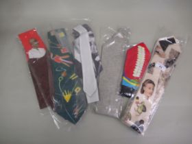 Small collection of ' Culturalties ' silk neck ties
