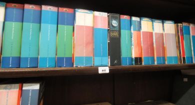 Box containing various Harry Potter books, many First Editions