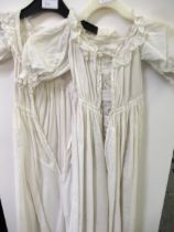 Six various Victorian and early 20th Century Christening gowns