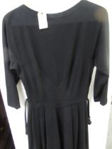 1950's Jaeger ladies black wool dress, size 10