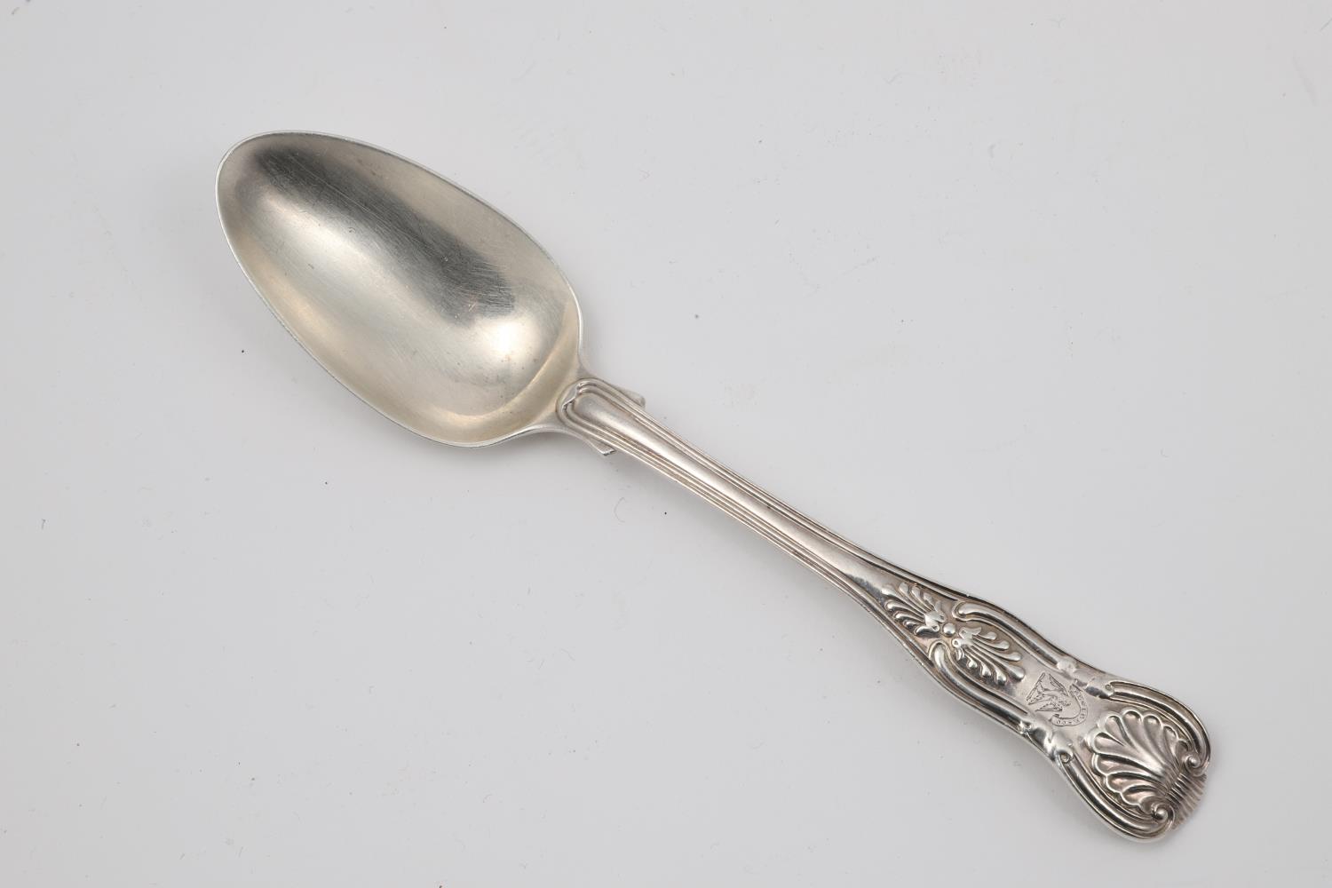 MIXED KING'S PATTERN FLATWARE:-. - Image 14 of 15