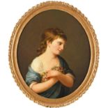 ANGELICA KAUFFMANN, RA (1741-1807). After. PORTRAIT OF MISS DAYRELL.