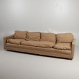 A LARGE 1960'S HEALS SOFA.