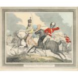 THOMAS ROWLANDSON (1756-1827). HUNGARIAN AND HIGHLAND BROADSWORD.