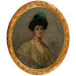 GWENNY GRIFFITHS (1867-1953). PORTRAIT OF A LADY. (d)