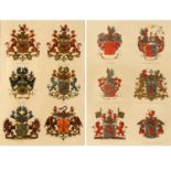 JOHANNES BAPTISTA RIETSTAP (1828-1891). After. ARMORIAL GENERAL: COATS OF ARMS OF THE DUTCH NOBILITY