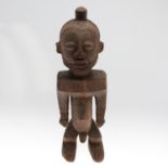 LARGE AFRICAN TRIBAL FIGURE - DEMOCRATIC REPUBLIC OF CONGO.