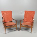 A PAIR OF MID CENTURY ARMCHAIRS - FURPRO.
