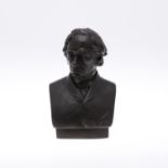 JOSEPH KERSHAW (1816-1893) FOR COALBROOKDALE, A BUST OF DISRAELI.