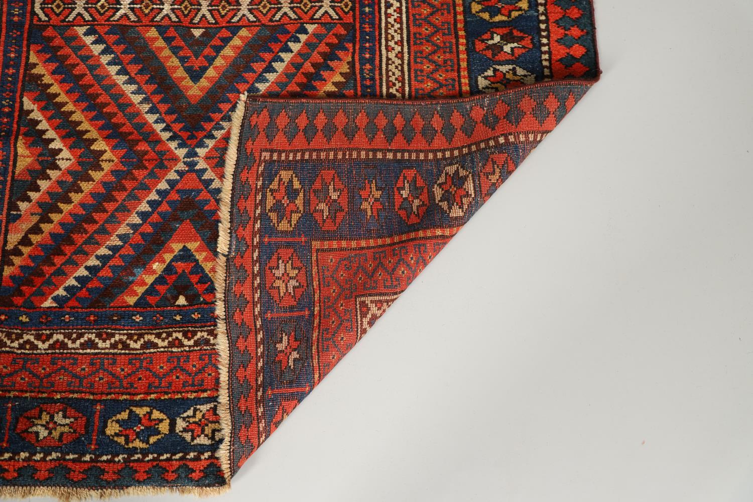 A JAFF KURD RUG, WEST IRAN, CIRCA 1920. - Image 6 of 6