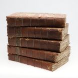 ANON. An Universal History, 5 volumes only, 1736-40.