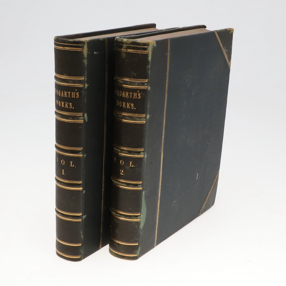 WILLIAM HOGARTH. The Genuine Works, 2 volumes, 1808-10.