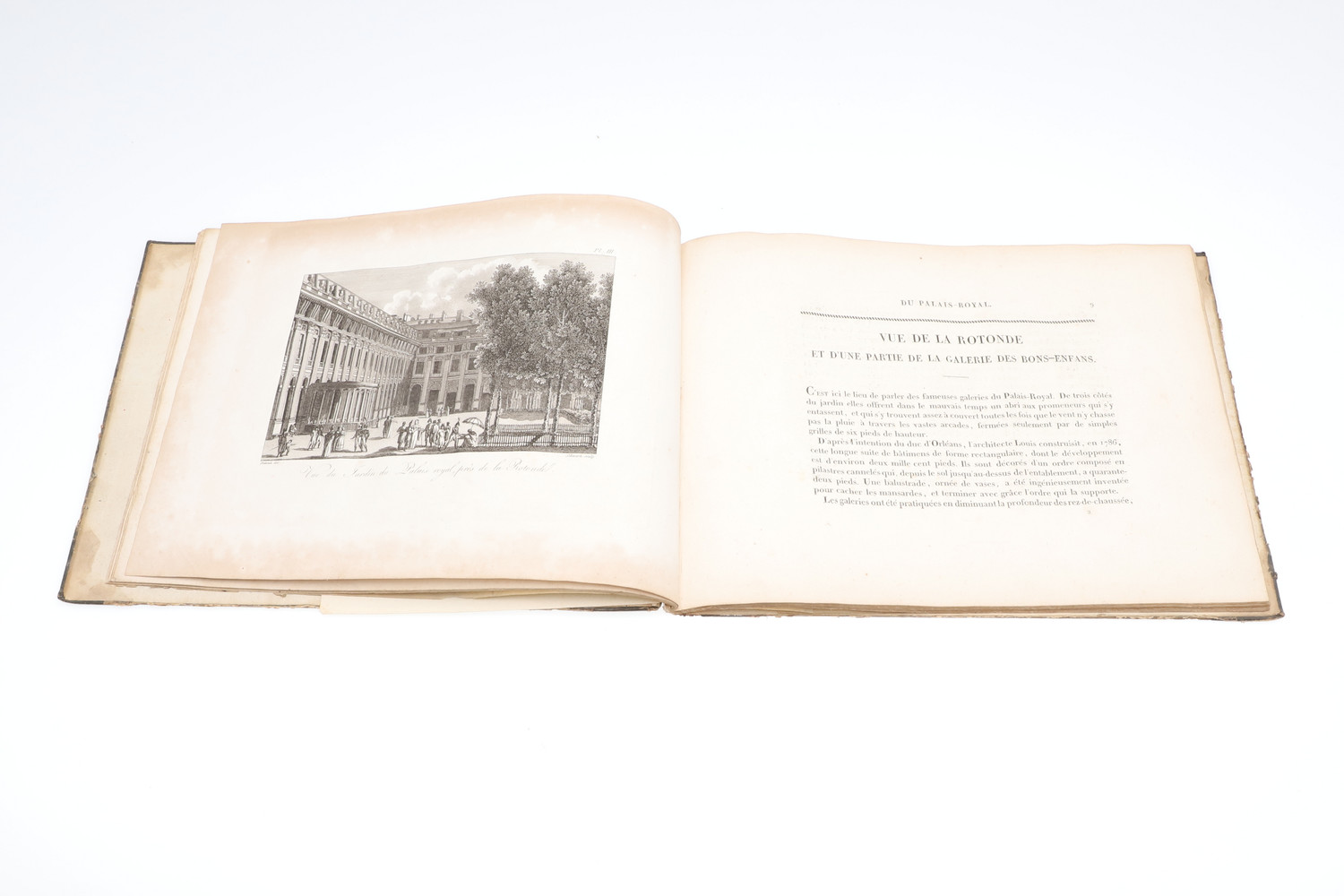 ANON. Vues et description du Palais Royal, 1813. - Image 3 of 13