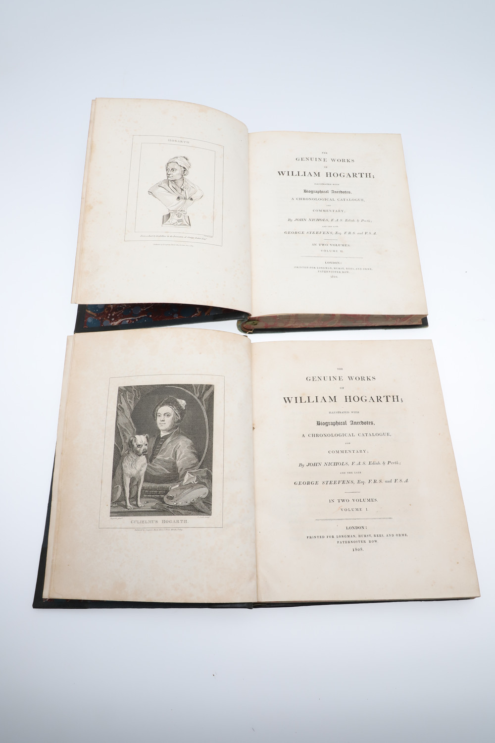 WILLIAM HOGARTH. The Genuine Works, 2 volumes, 1808-10. - Image 3 of 6