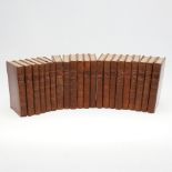 JONATHAN SWIFT. The Works, 21 volumes, 1766-67.