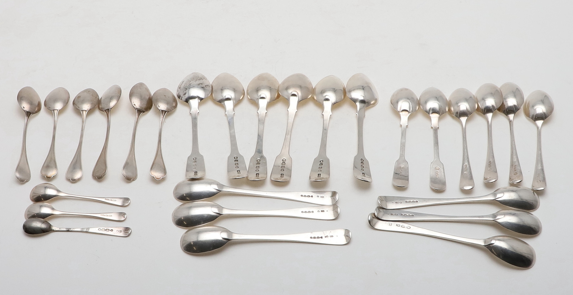 A MIXED LOT OF SPOONS. - Image 3 of 4