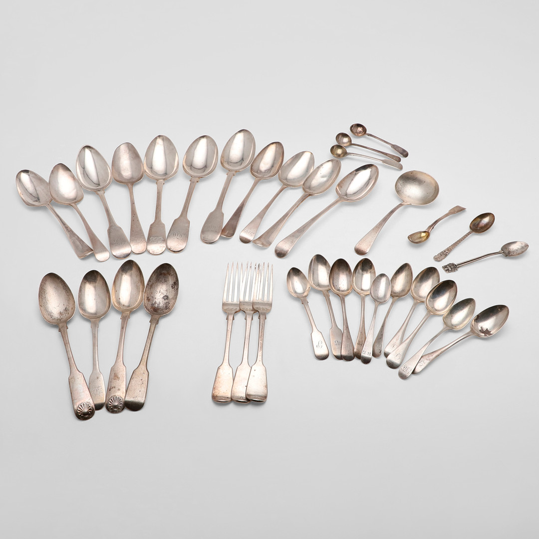 MISCELLANEOUS FLATWARE. - Image 2 of 4