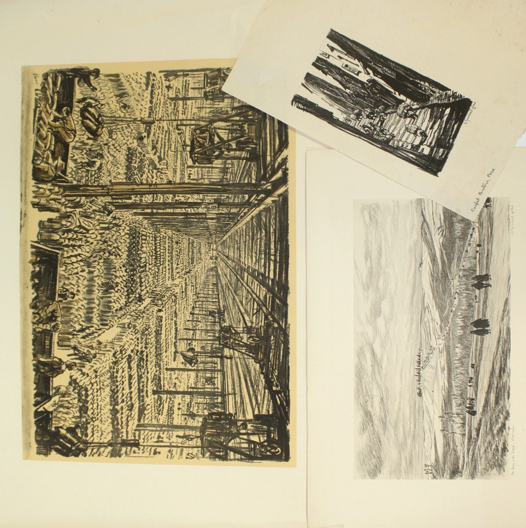 SIR MUIRHEAD BONE (1876-1953). AN INTERESTING FOLIO OF ASSORTED WORK OFFERING A BROAD OVERVIEW OF TH - Image 8 of 9