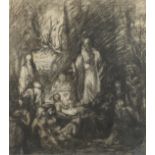 SIR FRANK WILLIAM BRANGWYN, RA, RWS (1867-1956). His circle. RELIGIOUS ALLEGORY. (d)