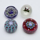 PERTHSHIRE GLASS PAPERWEIGHTS.