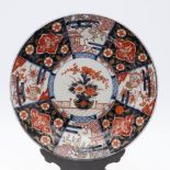 19THC JAPANESE IMARI DISH.