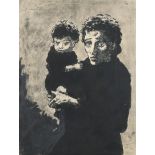 MERVYN PEAKE (1911-1968). MOTHER AND CHILD. (d)