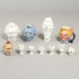 LUCK & FLAW SPITTING IMAGE TEAPOTS & OTHER POLITICAL ITEMS.