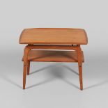 ARNE HOVMAND-OLSEN - MID CENTURY TEAK OCCASIONAL TABLE.