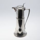 ORIVIT - LARGE GERMAN ART NOUVEAU PEWTER FLAGON OR EWER.