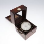 A 19TH CENTURY MARINE CHRONOMETER.