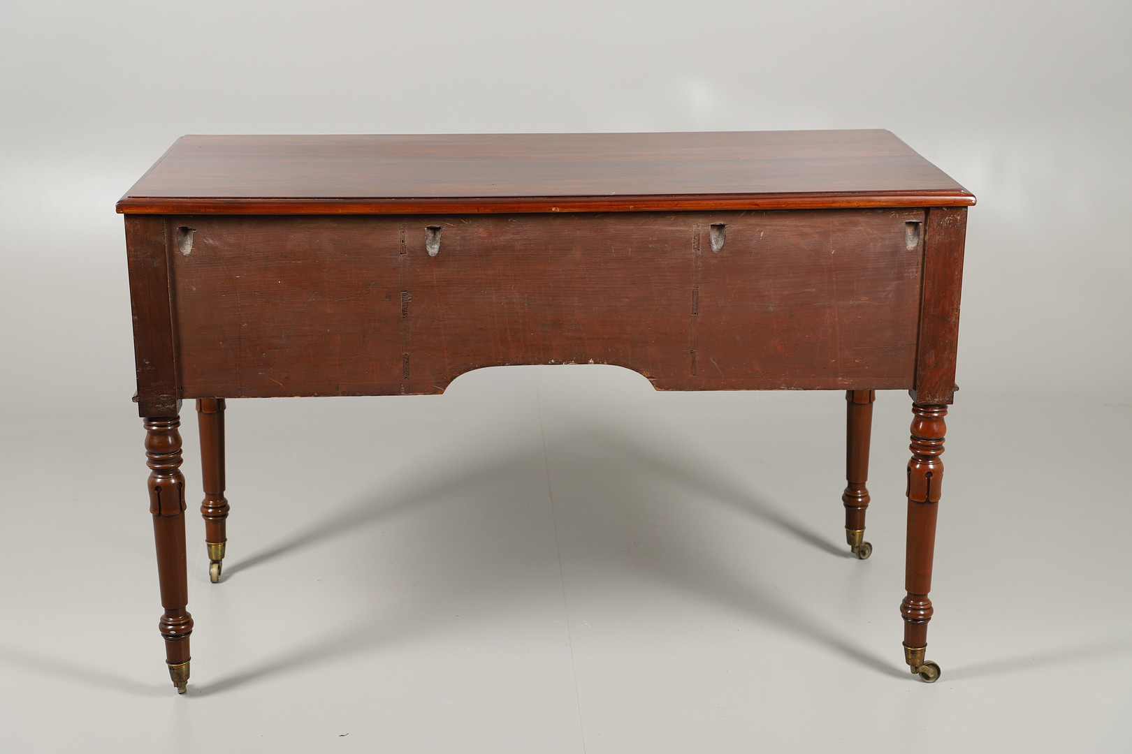 A WILLIAM IV MAHOGANY SIDE TABLE. - Image 8 of 8