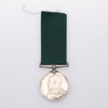AN EDWARD VII ROYAL NAVAL RESERVE LONG SERVICE AND GOOD CONDUCT MEDAL.