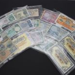 A COLLECTION OF NINETEEN SCOTTISH BANKNOTES.