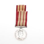 A QUEEN ELIZABETH II NAVAL GENERAL SERVICE MEDAL 1909-62 WITH CYPRUS CLASP.
