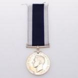 A GEORGE VI ROYAL NAVY LONG SERVICE AND GOOD CONDUCT AWARD TO H.M.S. DAEDALUS.