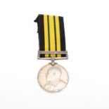 AN AFRICA GENERAL SERVICE MEDAL WITH SOMALILAND CLASP TO H.M.S. DRYAD.