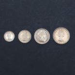 QUEEN ELIZABETH II, MAUNDY COINAGE, 1960.