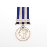 AN EGYPT MEDAL 1882-1889 WITH ALEXANDRIA 11TH JULY CLASP TO H.M.S. ALEXANDRA.