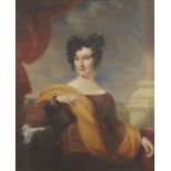 THOMAS PHILLIPS, RA (1770-1845). Follower of. PORTRAIT OF MARY FRANCES FITZGERALD (1779-1855), MOTHE