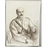 FRANCIS DODD, RA, RWS (1874-1949). PORTRAIT OF MUIRHEAD BONE. (d)