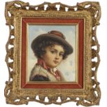 *** CRETY (FL.C.1880-1920). PEASANT BOY; PEASANT GIRL.