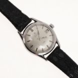 A GENTLEMAN'S STAINLESS STEEL AUTOMATIC WRISTWATCH BY CERTINA.
