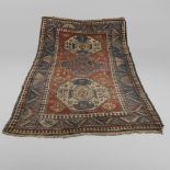 A KAZAK RUG, CENTRAL CAUCASUS, CIRCA 1910.