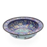 LARGE CANTON ENAMEL BASIN.