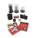 LEICA CAMERA LENSES & ACCESSORIES.