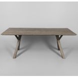 HEALS - ARBORI MODERN OAK DINING TABLE.