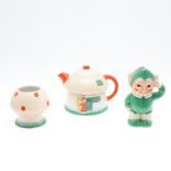 MABEL LUCIE ATTWELL - SHELLEY 'BOO BOO' TEA SET.