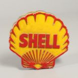 AUTOMOBILIA - SHELL VINTAGE ADVERTISING SIGN.