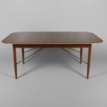 ROBIN DAY FOR HILLE - 1950S ALBERMALE ROSEWOOD DINING TABLE.